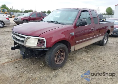1998 Ford F-150 Lariat/Standard/Xl/Xlt из США, поврежденный, VIN 1FTZX1767WKC34877